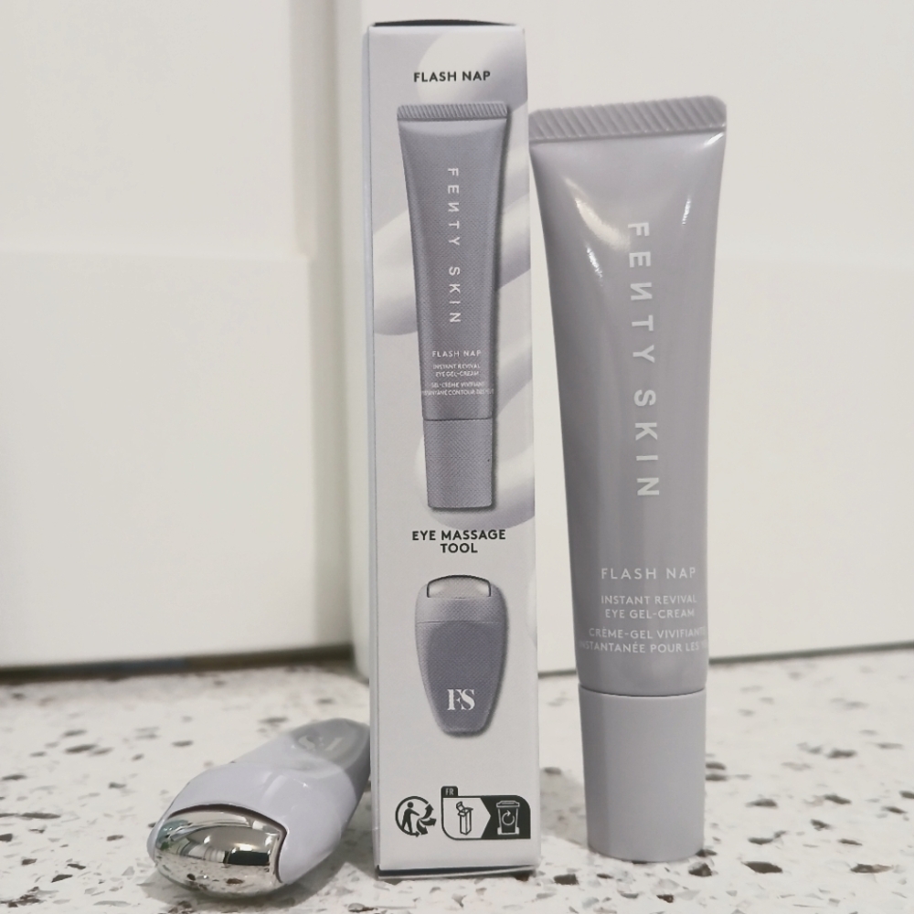 Fenty Skin Flash Nap Instant Revival Eye Gel-Cream & Massage Tool